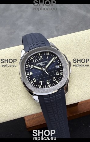Patek Philippe Aquanaut Super Clone 5168G Blue Dial 904L Steel Replica Watch 