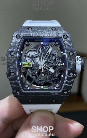 Richard Mille 035-02 Black NTPT Real Vaucher Movement Super Clone Watch 