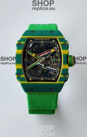 Richard Mille Super Clone RM67-02 Wayde Van Niekerk NTPT VAF Replica Watch 