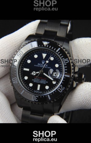 Rolex Sea Dweller Japanese Movement Replica Watch Blue Dial 43MM