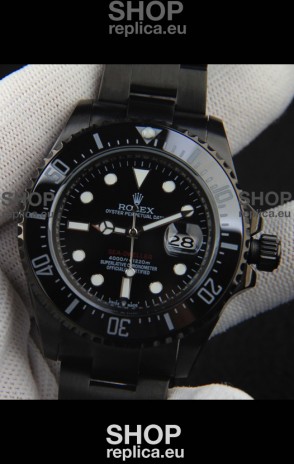Rolex Sea Dweller Japanese Movement Replica Watch Black Dial 43MM
