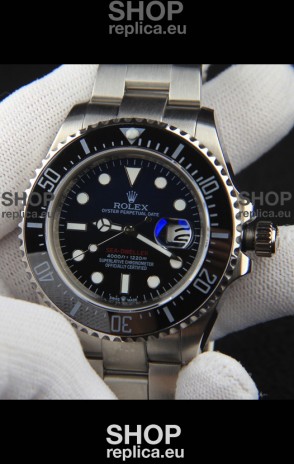 Rolex Sea Dweller Japanese Movement Replica Watch Black Dial 43MM