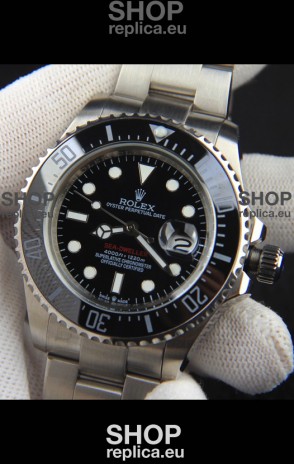 Rolex Sea Dweller Japanese Movement Replica Watch Black Dial 43MM
