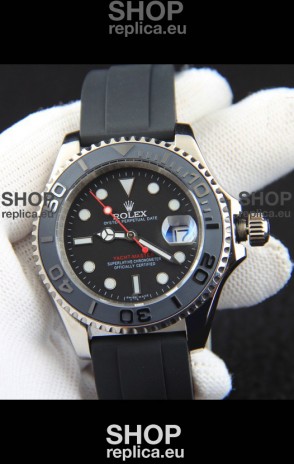 Rolex Yachtmaster Stainless Steel Japanese Replica Watch - 40MM