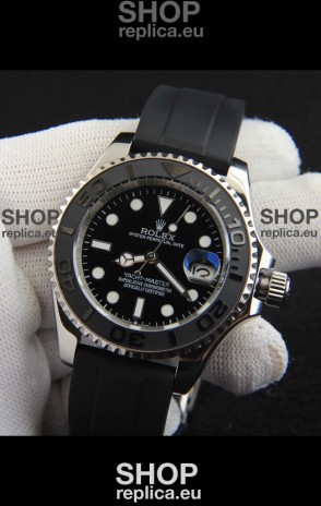 Rolex Yachtmaster Stainless Steel Japanese Replica Watch - 40MM