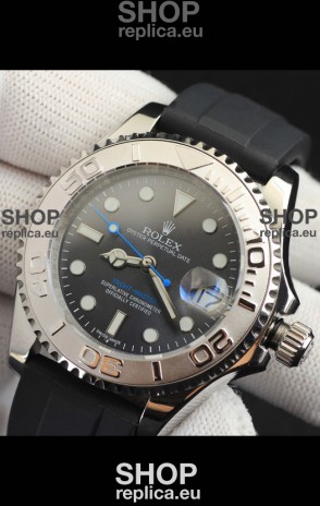 Rolex Yachtmaster Stainless Steel Japanese Replica Watch - 40MM Grey Dial