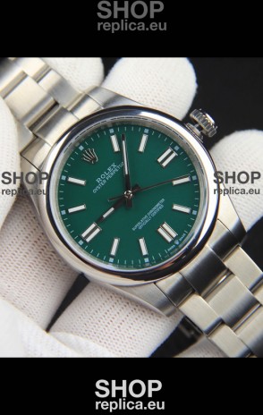 Rolex Oyster Perpetual Japanese Movement Replica Watch 41MM - Green Dial
