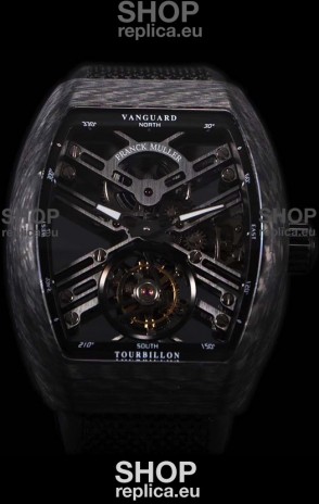 Franck Muller Vanguard Skeleton Tourbillon Swiss Replica Watch