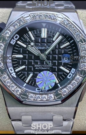 Audemars Piguet Royal Oak Offshore Diver 1:1 Mirror Swiss Replica Watch - Steel Strap