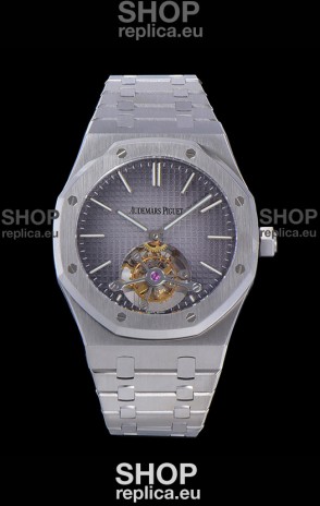 Audemars Piguet Royal Oak Tourbillon 41mm Grey Dial in 904L Steel Case