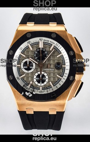 Audemars Piguet Royal Oak Offshore Pride of Germany 1:1 Super Clone Replica Watch - Rose Gold