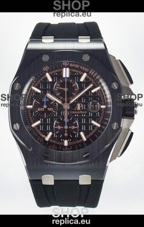 Audemars Piguet Royal Oak Offshore Ceramic Black Dial 1:1 Super Clone Replica Watch