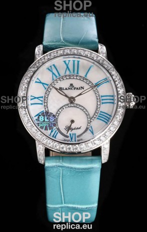 Blancpain Super Clone Lady Bird Colors Edition Watch in Stainless Steel Casing