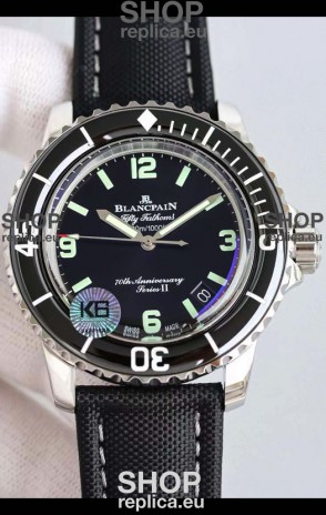 Blancpain Fifty Fathoms 70th Anniversary ACT 1 Series II 1:1 Swiss Replica Watch 