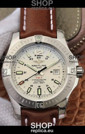 Breitling Chronometre COLT 41 White Dial Swiss Automatic Replica Watch