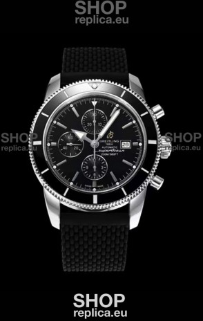 Breitling SuperOcean Heritage II 44MM Black Dial Swiss Replica Watch 