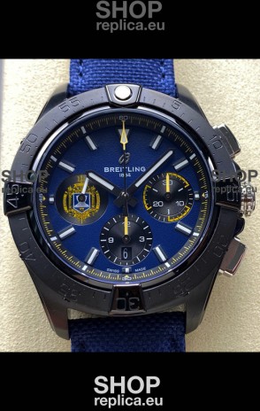 Breitling Super Clone Avenger B01 Chronograph 44 Dark Blue Dial 1:1 Mirror Swiss Replica Watch