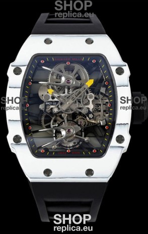 Richard Mille RM027-02 Rafael Nadal Genuine Tourbillon Movement 1:1 Mirror Replica Watch