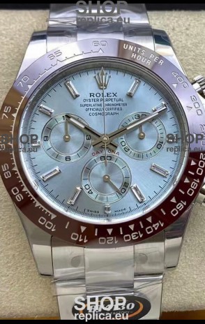 Rolex Cosmograph Daytona M116506-0002 ICE BLUE Dial Original Cal.4130 Movement - Ultimate 904L Steel Watch