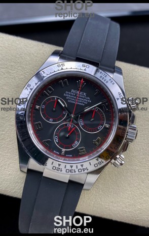 Rolex Cosmograph Daytona 116509 Black Dial Cal.4130 Movement - 904L Steel Watch
