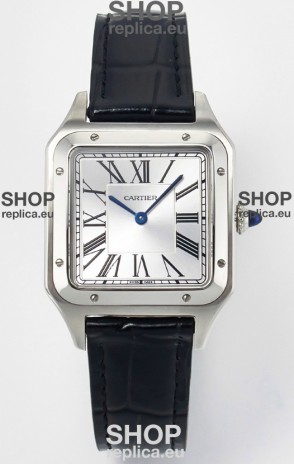 Cartier Santos Dumont 31.4MM Super Clone Edition Watch in Steel Casing