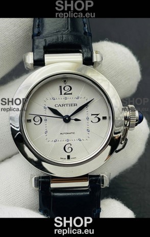 Pasha De Cartier Swiss Automatic 1:1 Mirror Quality 35MM Replica Watch 