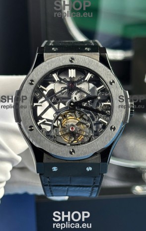 Hublot Classic Fusion Swiss Tourbillon 1:1 Mirror Replica - Ceramic Casing 45MM