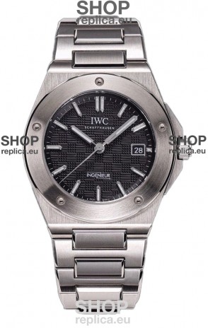 IWC Ingenieur IW328901 Black Dial 1:1 Mirror Swiss Replica Watch 40MM