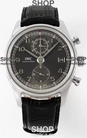 IWC Portugieser Chronograph Classic IW390404 Grey Dial Swiss Replica Watch