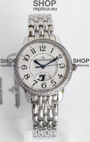 Jaeger-LeCoultre Rendez-Vous Steel Night & Day 1:1 Mirror Steel Casing Watch