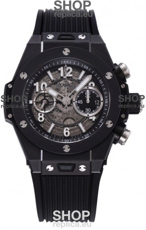 Hublot Big Bang Unico Black Ceramic Casing 1:1 Mirror Edition Swiss Replica Watch