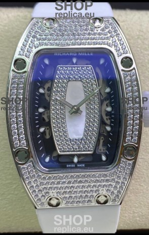 Richard Mille RM-07-01 Diamonds Dial and Casing Ladies 1:1 Swiss Replica Watch 