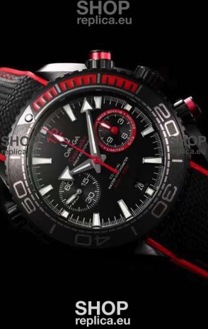 Omega Seamaster Planet Ocean Deep Black 600M Volvo Ocean Race 1:1 Mirror Watch 