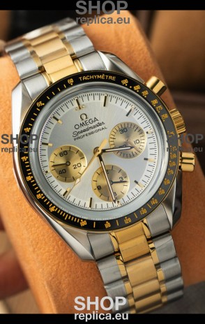 Omega Speedmaster Professional Moonwatch Two Tone Swiss Replica Watch 