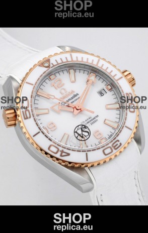 Omega Seamaster Planet Ocean Swiss Watch 39MM - 1:1 Mirror Replica Leather Strap