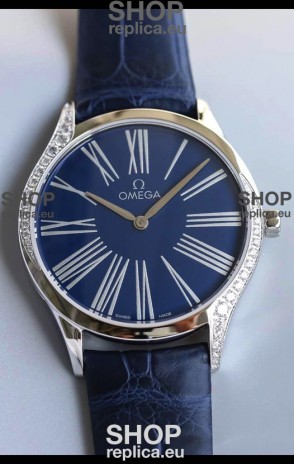 Omega De Ville Tresor Edition Swiss Quartz Watch 36MM Steel Casing White Dial