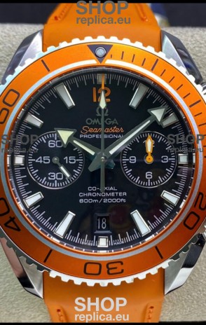 Omega Planet Ocean 600M Chronograph 904L Steel 1:1 Mirror Replica Watch