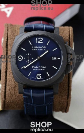 Panerai Super Clone Luminor PAM1664 Automatic Blue Dial 42MM Carbotech Swiss Replica