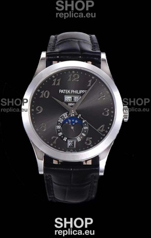 Patek Philippe Annual Calendar 5396-012 Complications Swiss Replica Watch in Grey Dial 