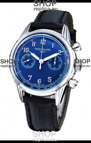 Patek Philippe Complications 5162G Blue Dial Stainless Steel Swiss Replica Watch 
