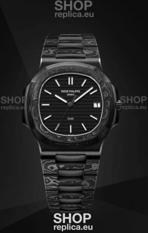 Patek Philippe Nautilus 5711 DiW Edition Ceramic/Carbon 1:1 Mirror Swiss Replica Watch