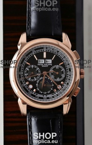 Patek Philippe Grand Complications 5270 Swiss Replica Watch in Rose Gold Casing