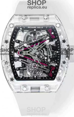 Richard Mille RM38-02 Sapphires Bubba Watson Genuine Tourbillon Movement 1:1 Mirror Replica