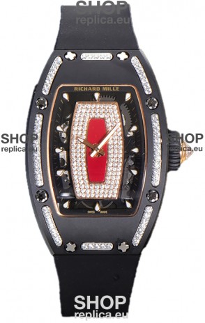 Richard Mille RM007 Black Ceramic Automatic Superclone Swiss Replica Watch