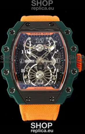 Richard Mille RM21-02 Tourbillon Aerodyne Edition 1:1 Mirror Replica Watch
