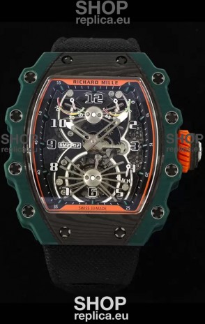 Richard Mille RM21-02 Tourbillon Aerodyne Edition 1:1 Mirror Replica Watch