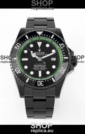 Rolex SeaDweller Deepsea BLAKEN Black Dial in 1:1 Mirror Quality - PVD Casing