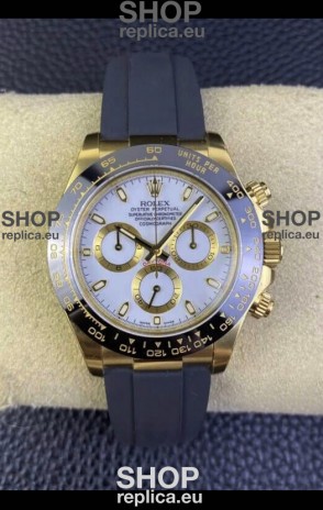 Rolex Daytona 116518-1 Yellow Gold Original Cal.4130 Movement - 1:1 Mirror 904L Steel Watch