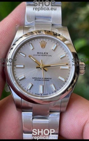 Rolex Oyster Perpetual REF#277200 31MM Swiss Movement Swiss Replica Steel Dial 904L Steel 1:1 Mirror Replica Watch