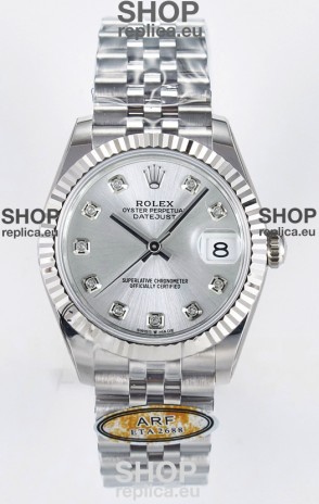 Rolex Super Clone Datejust ETA 2688 Movement 31MM Stainless Steel Case and Dial Watch 
